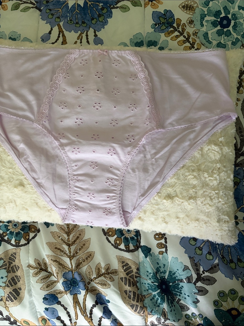 Women’s Victoria’s Secret pale purple Cotton Blend Hipster Briefs XL